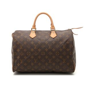 Louis Vuitton Speedy 35 Handbag Monogram Brown